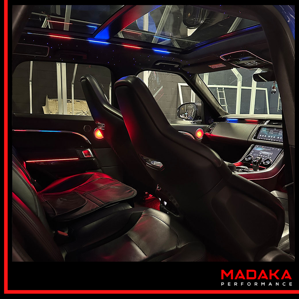 Nachrüstung Ambientebeleuchtung für Range Rover Sport mit 64 Farben inkl. Einbau – Bild 1