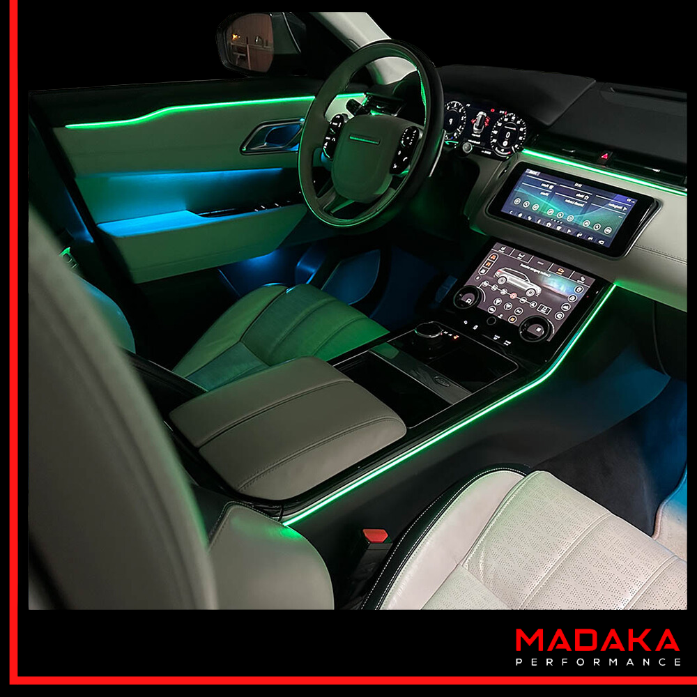 Nachrüstung Ambientebeleuchtung für Range Rover Velar mit 64 Farben inkl. Einbau – Bild 2