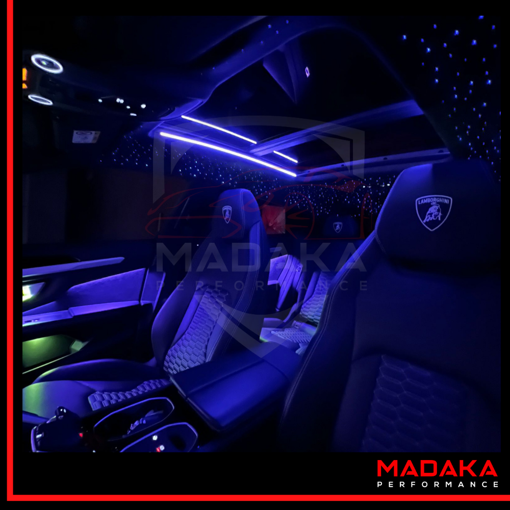 Nachgerüsteter Sternenhimmel in einem Lamborghini Urus - Bild 3