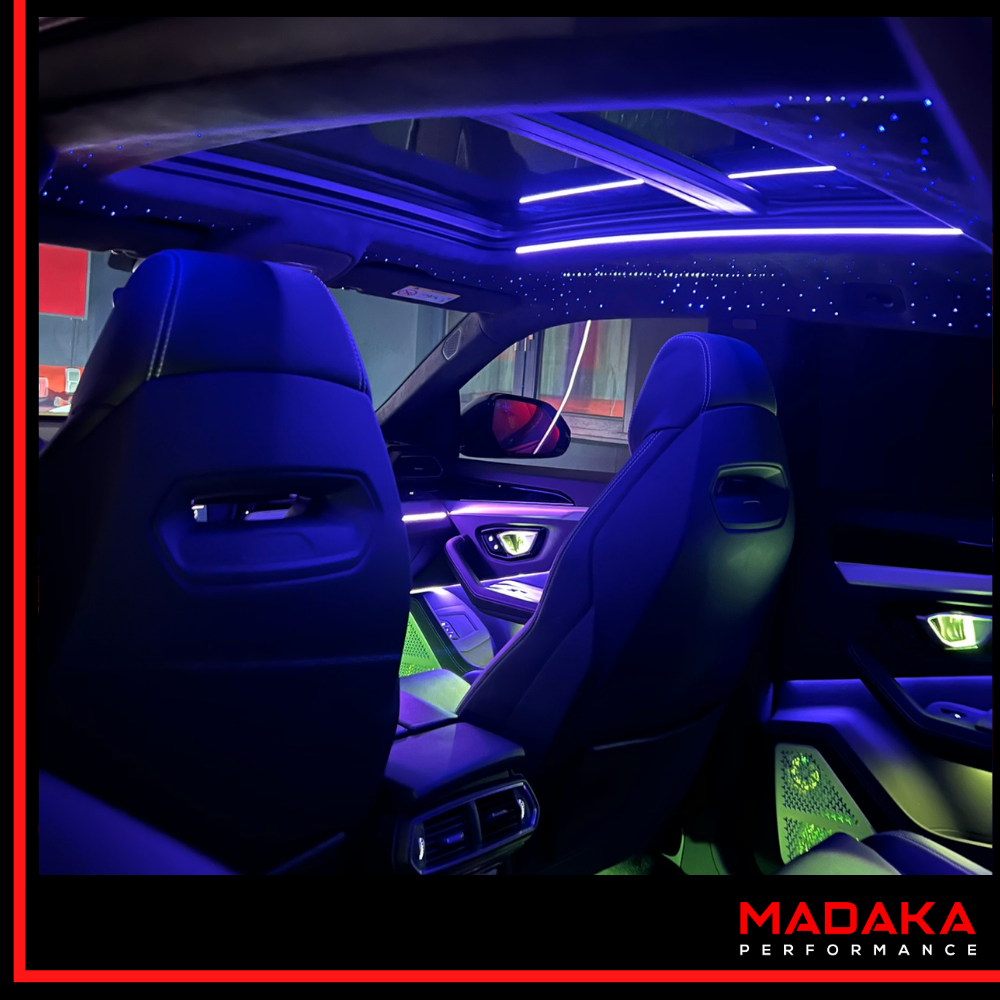 Nachrüstung Ambientebeleuchtung für Lamborghini Urus mit 30 Farben inkl. Einbau – Bild 2