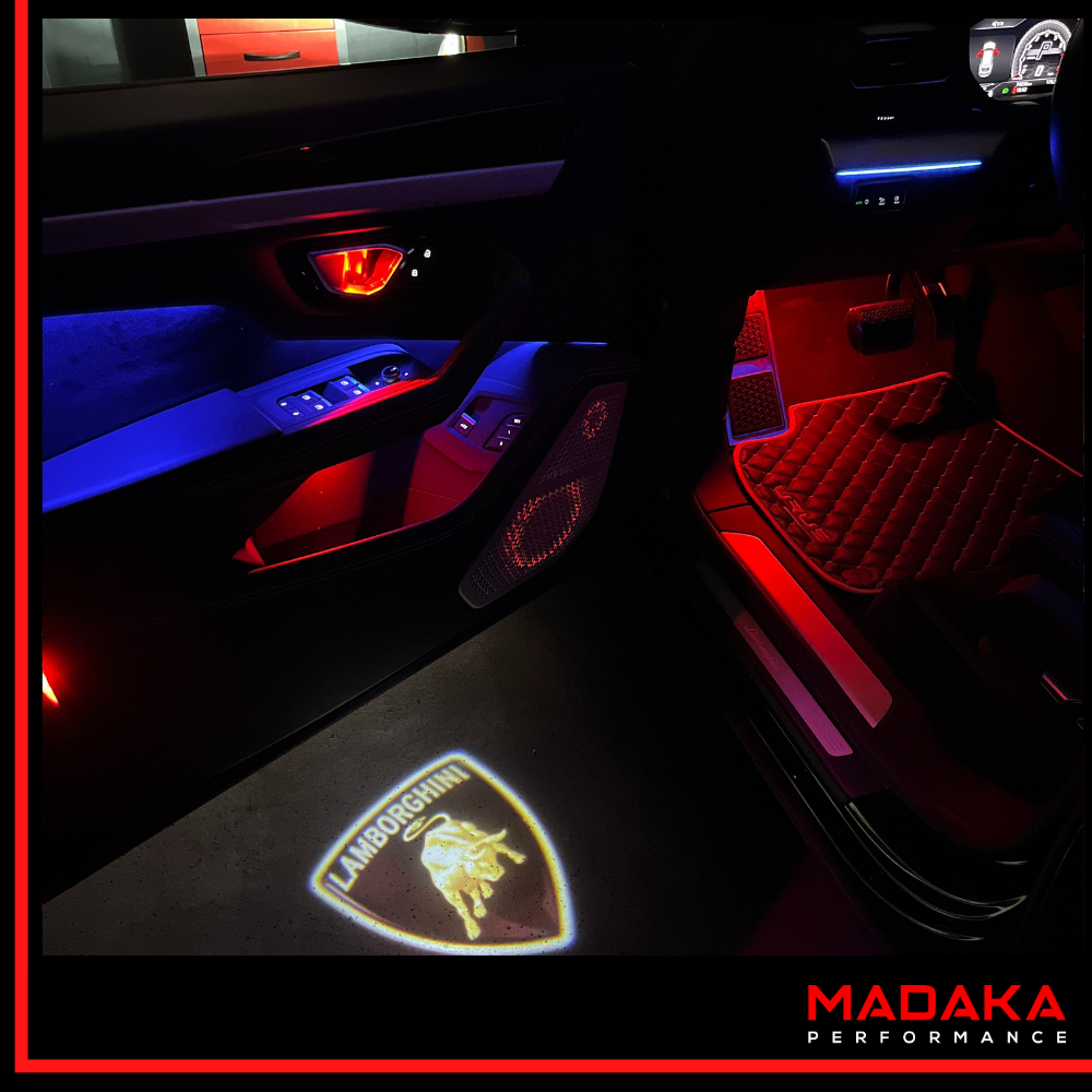 Nachgerüstete Ambientebeleuchtung für Lamborghini Urus - Bild 5