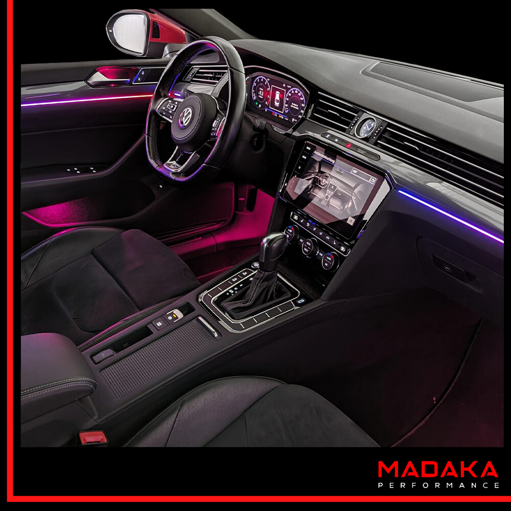 Nachrüstung Ambientebeleuchtung für VW Arteon mit 64 Farben inkl. Einbau – Bild 2