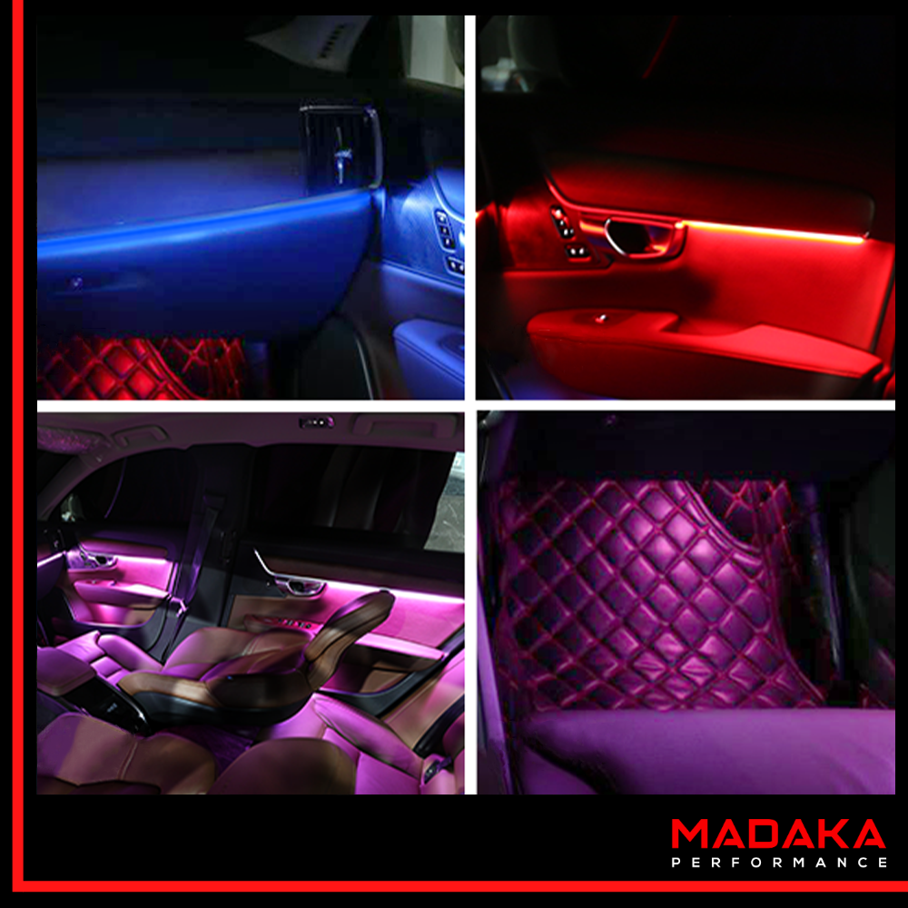 Nachrüstung Ambientebeleuchtung für Volvo S90 mit 64 Farben inkl. Einbau – Bild 2