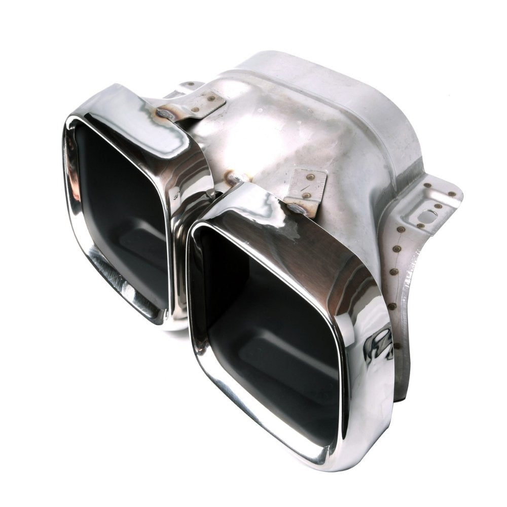 Doppelendrohre in 63 AMG Optik für Mercedes-Benz C-Klasse W205 S205 - Bild 3