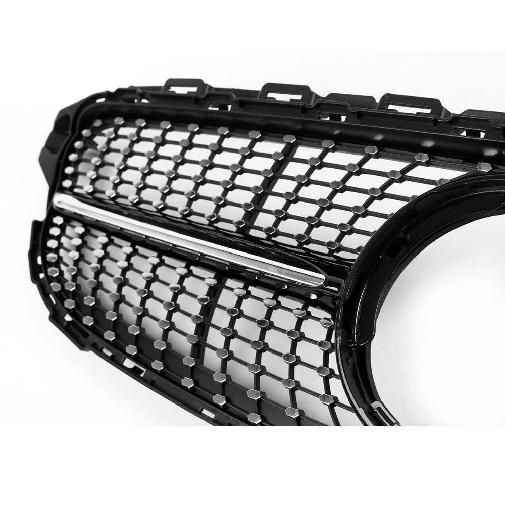 Detailansicht Kühlergrill Diamant für Mercedes C-Klasse W205 / S205 - Bild 4