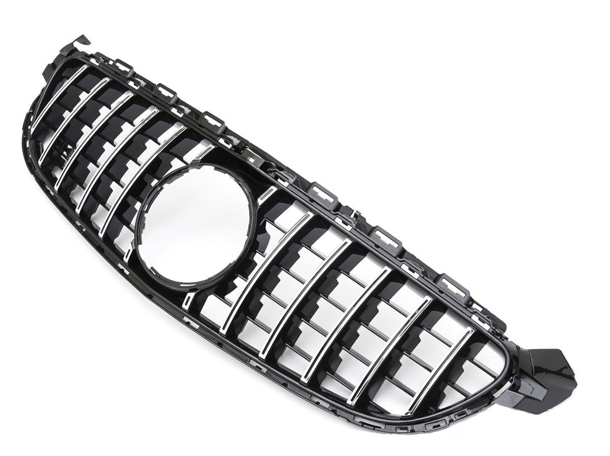 Kühlergrill Panamericana passend für C-Klasse W205 / S205 Chrom - Bild 4