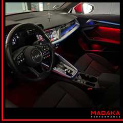 Nachrüstung Ambientebeleuchtung für Audi A3 S3 RS3 8Y mit 30 Farben inkl. Einbau