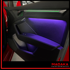 Nachrüstung Ambientebeleuchtung für Audi A3 S3 RS3 8Y mit 30 Farben inkl. Einbau