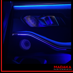 Nachrüstung Ambientebeleuchtung für BMW 3er G20 G21 mit 11 Farben inkl. Einbau