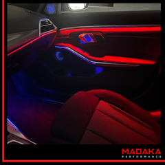 Nachrüstung Ambientebeleuchtung für BMW 3er G20 G21 mit 11 Farben inkl. Einbau