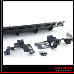 Einzelteile Diffusor für Mercedes CLA C117 - Bild 5