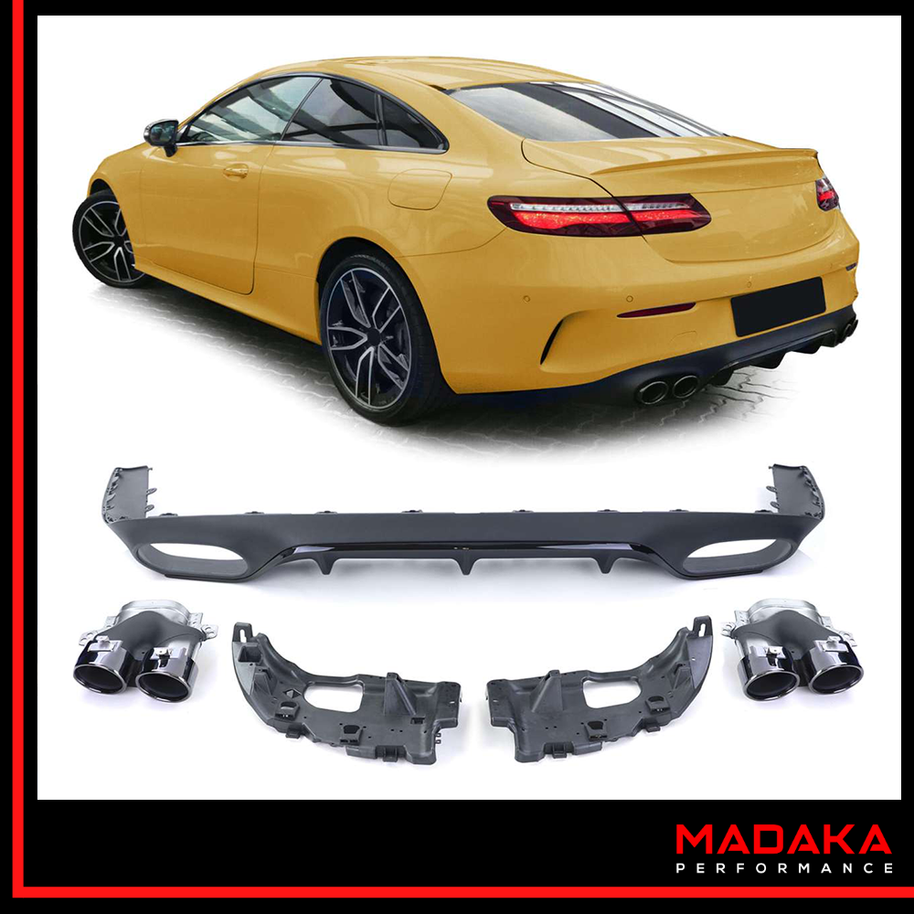Diffusor mit Endrohren für Mercedes E-Klasse C238 A238 Bj. 16-20 – Bild 1