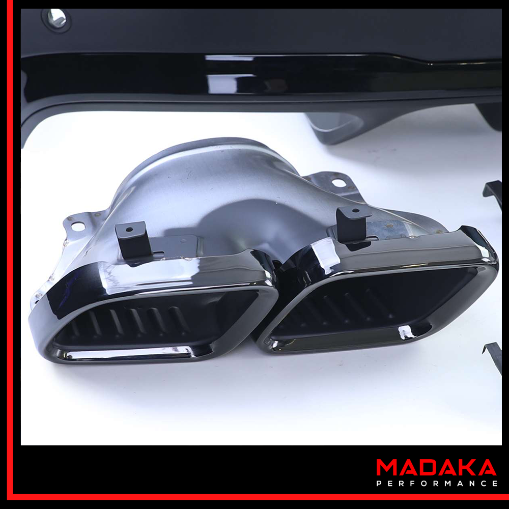 Diffusor mit Endrohren für Mercedes GLE C167 Coupe ab 2019 - madaka-performance 