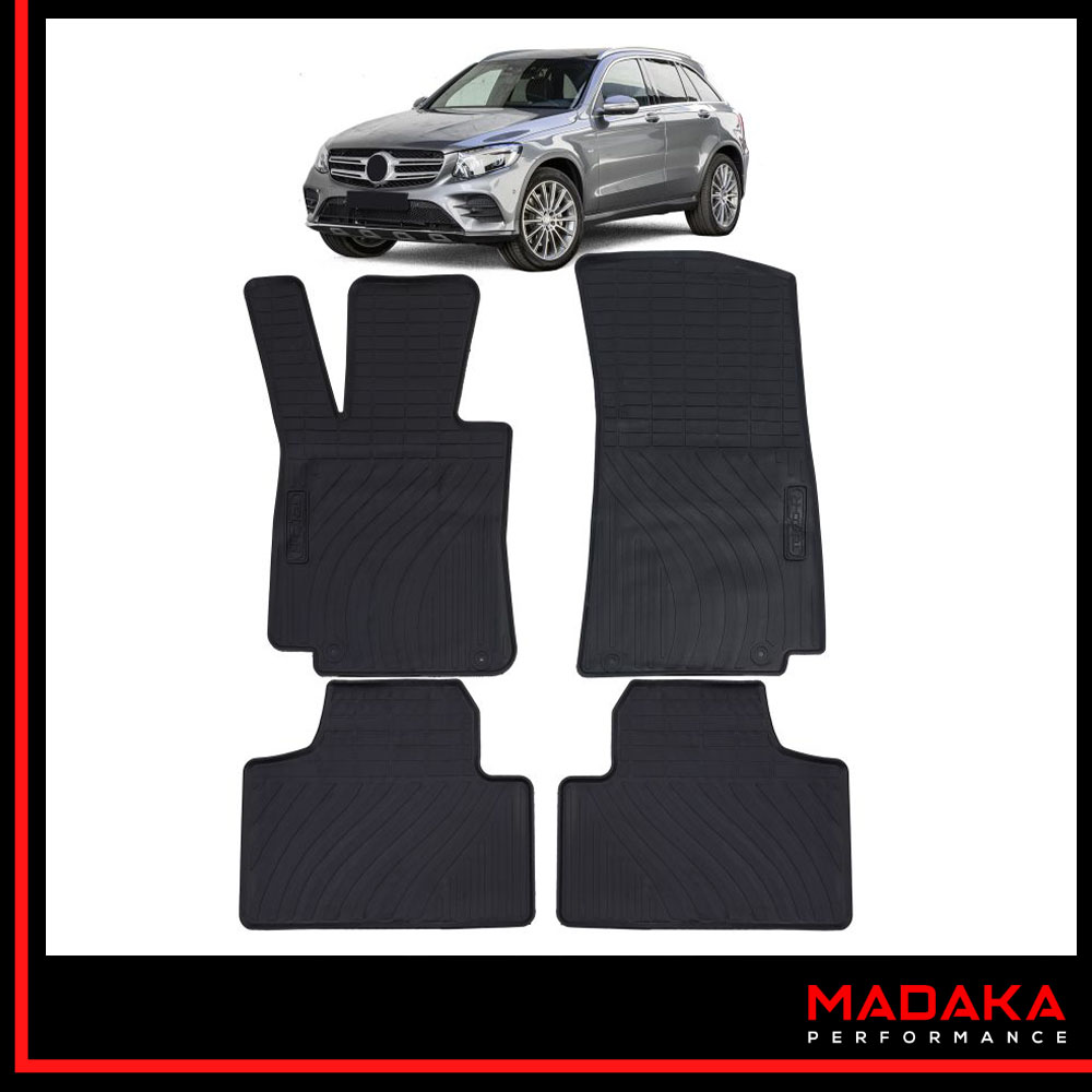 Gummimatten für Mercedes GLC C253 X253 Bj. 15-22