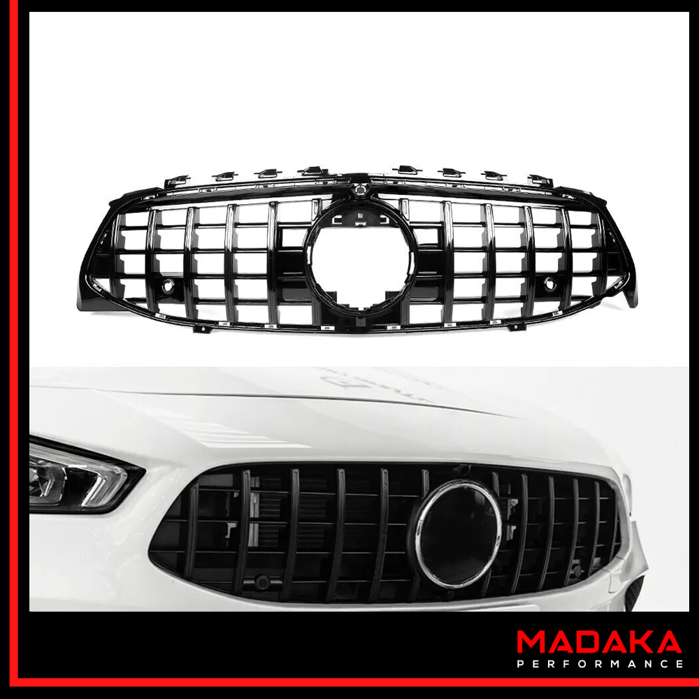 Kühlergrill Panamericana AMG Optik 45 für Mercedes CLA W118 C118 ab 2019 - madaka-performance 
