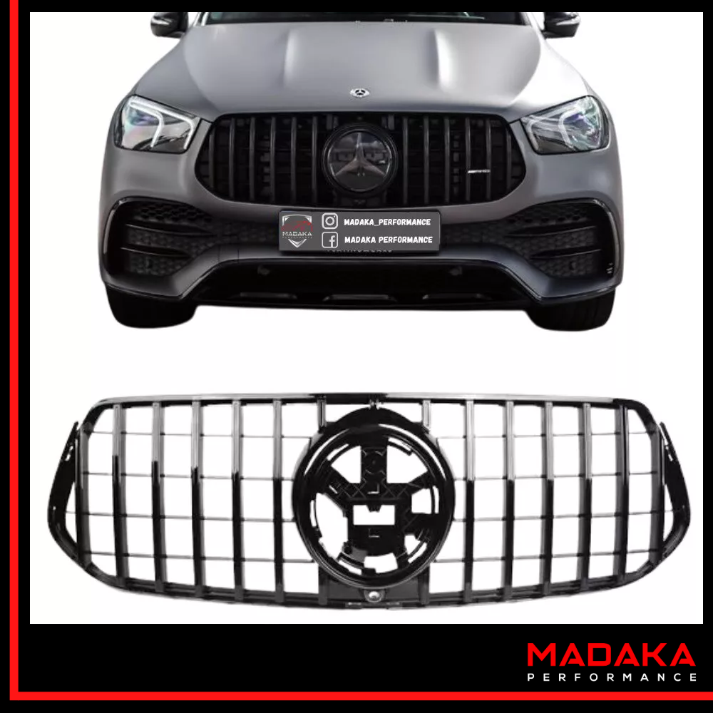 Kühlergrill GT Panamericana Sport für Mercedes GLE V167 C167 ab Bj. 2019 - madaka-performance 