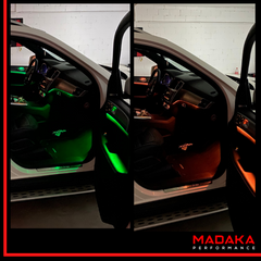 Nachgerüstete Ambientebeleuchtung für Mercedes GLE-Klasse C292 - Bild 2