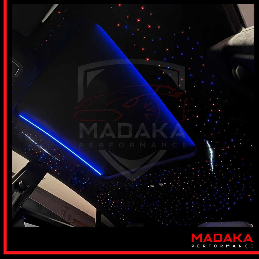 Sternenhimmel LED inkl. Einbau (Nachrüstung) - madaka-performance 