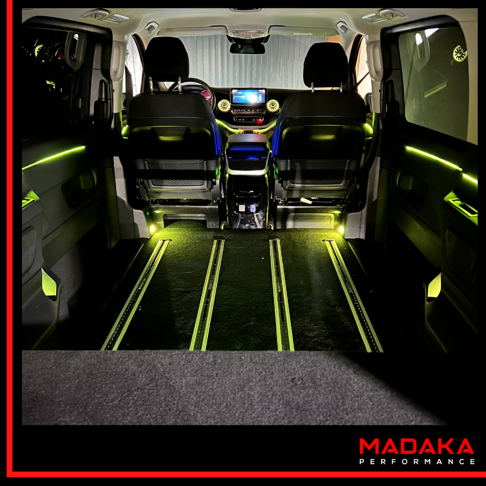 Nachrüstung Ambientebeleuchtung für Mercedes V-Klasse W447 mit 64 Farben inkl. Einbau