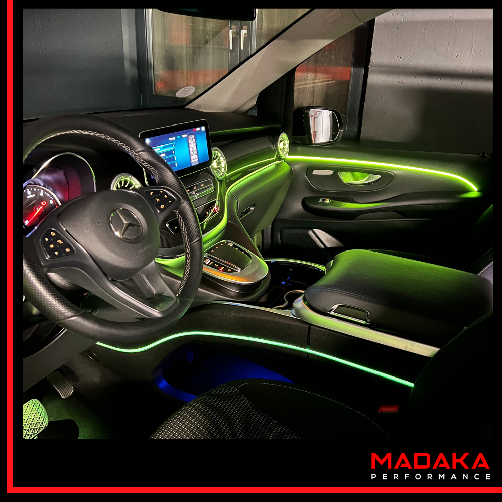 Nachrüstung Ambientebeleuchtung für Mercedes V-Klasse W447 mit 64 Farben inkl. Einbau