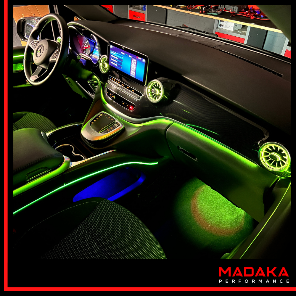 Nachrüstung Ambientebeleuchtung für Mercedes V-Klasse W447 mit 64 Farben inkl. Einbau – Bild 1