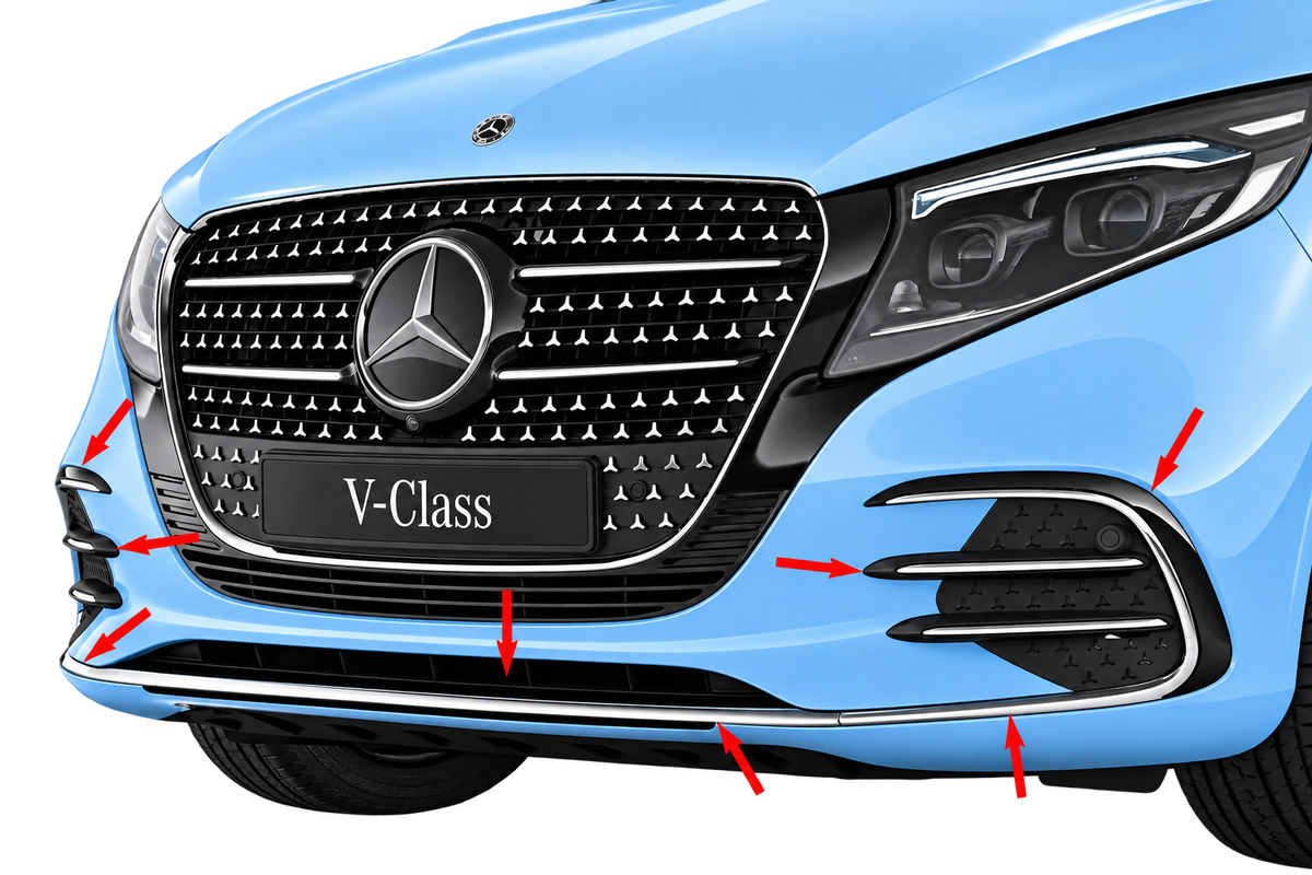 Zierleisten Mercedes V-Klasse W447 Bild 1
